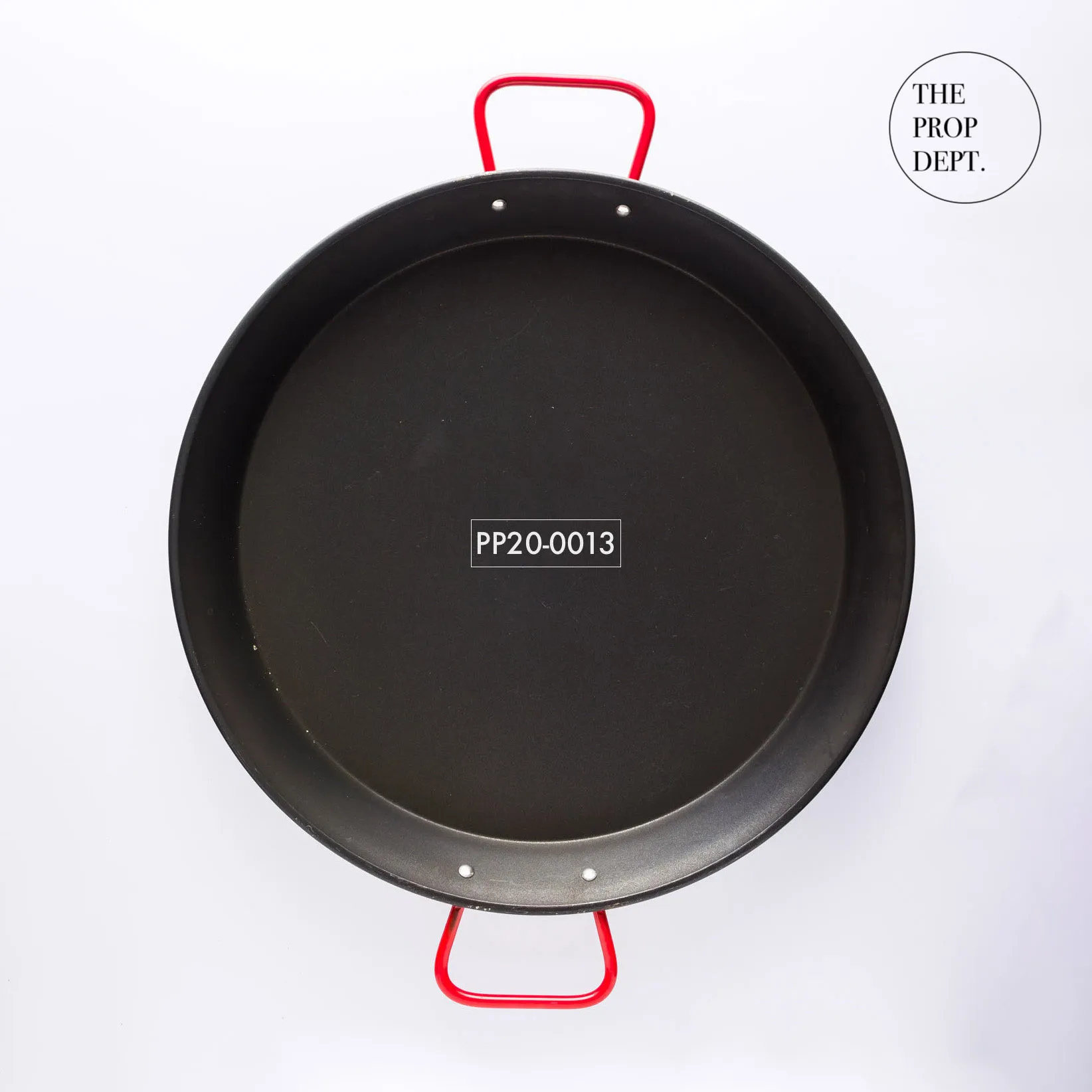 PP20-0013 - Black Red Pan - 16" 1.25" (DH)