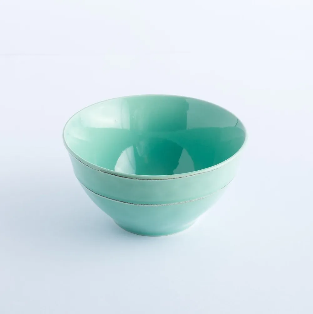 BW20-0082 - Green Ceramic Bowl - 6.25" 3" (DH)