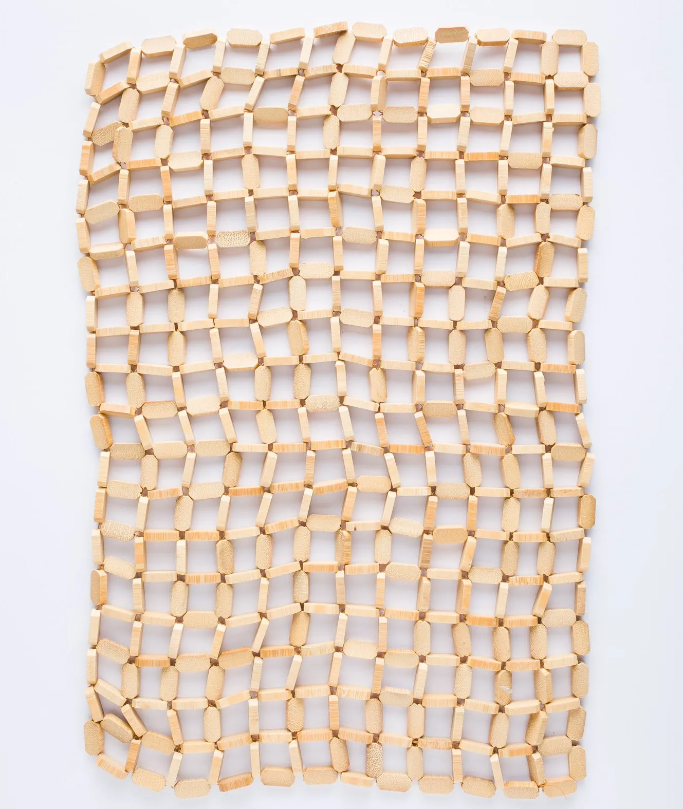 PM20-0001 - Brown Beige Wood Placemat - 17" 11" (LW)