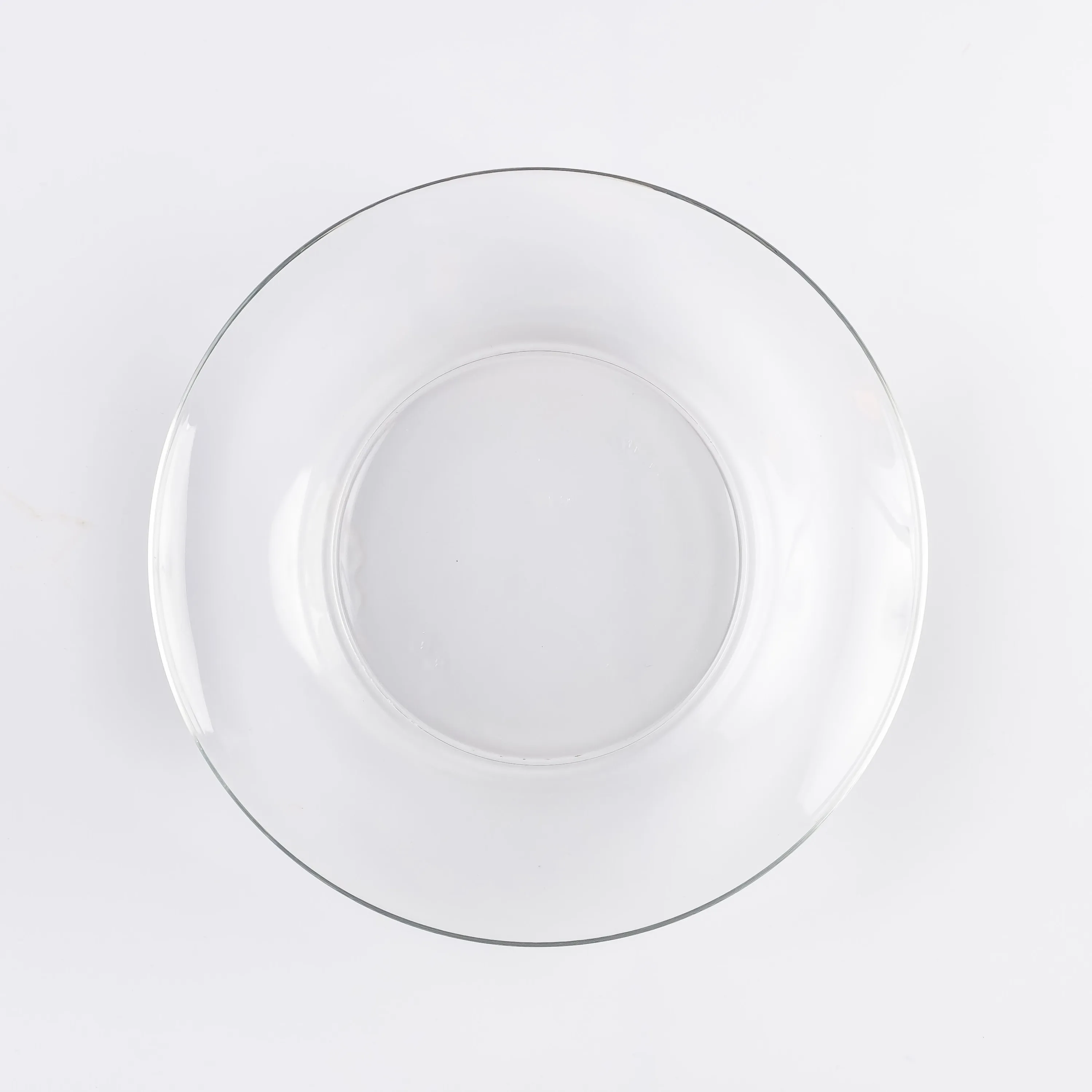 PL21-0166 - Clear Glass Plate - 8.75" (D)