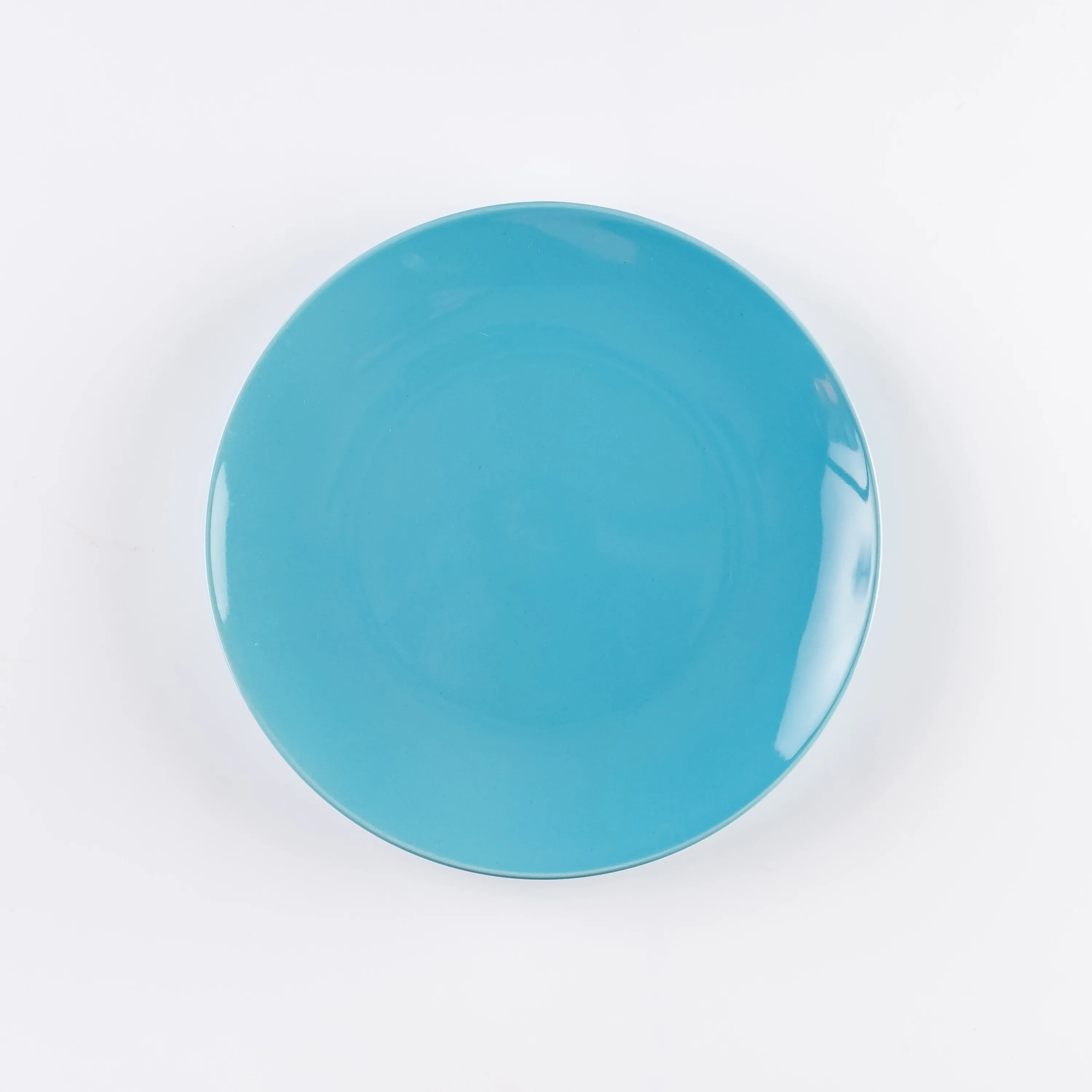 PL21-0200 - Blue Ceramic Plate - 8.25" (D)