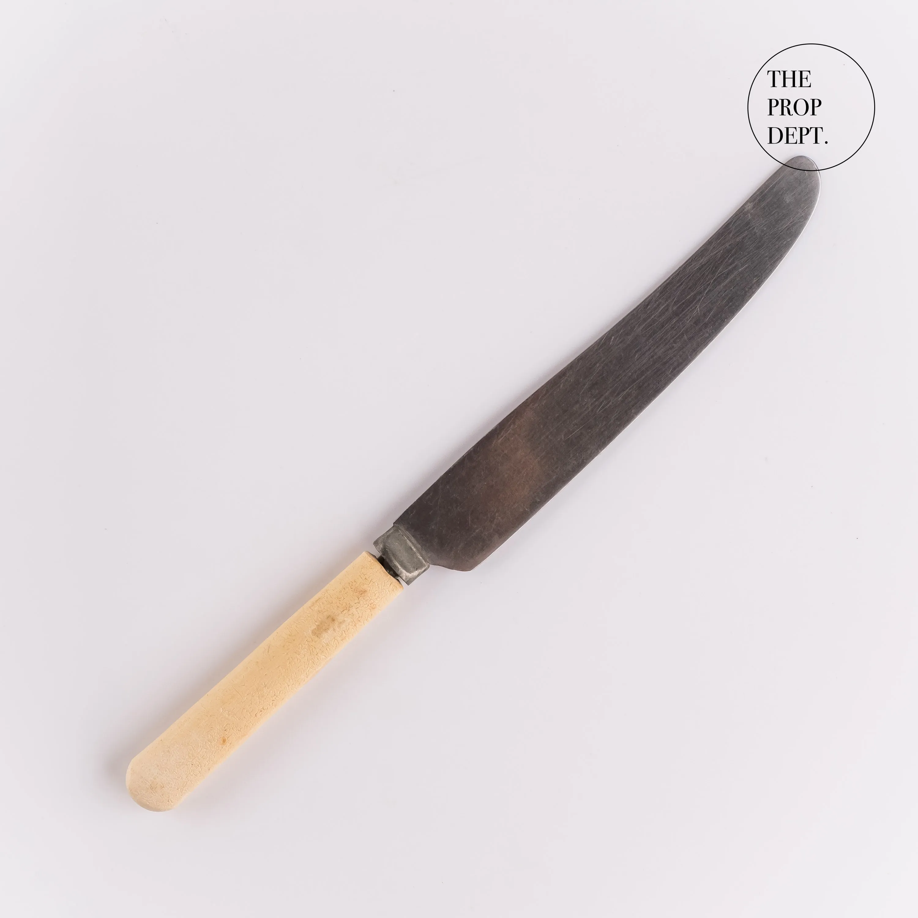 UT23-0326 - Silver Metal Knife - 9" (L)