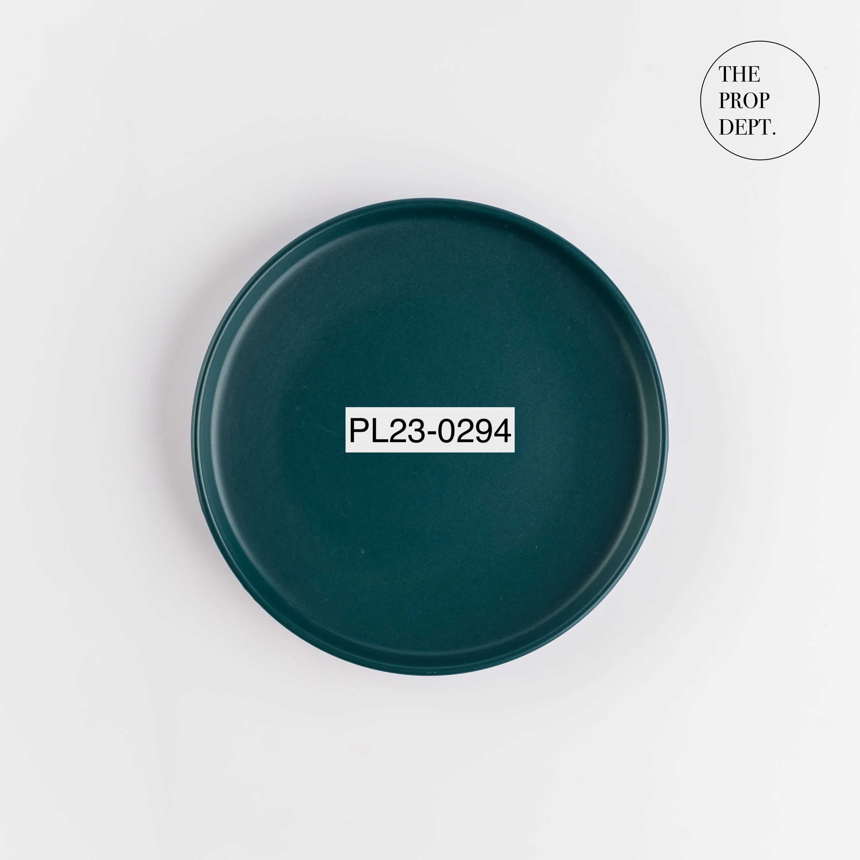 PL23-0294 - Green Ceramic Plate - 8" (D)