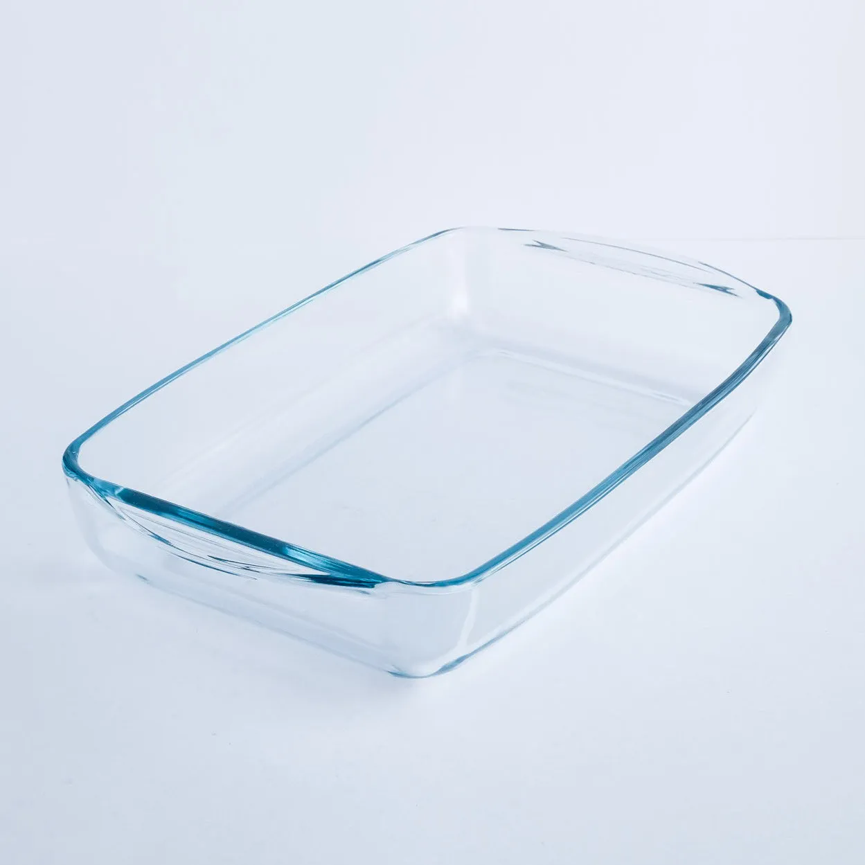 BW20-0309 - Clear Glass Casserole - 11.5" 7.5" 2" (LWH)