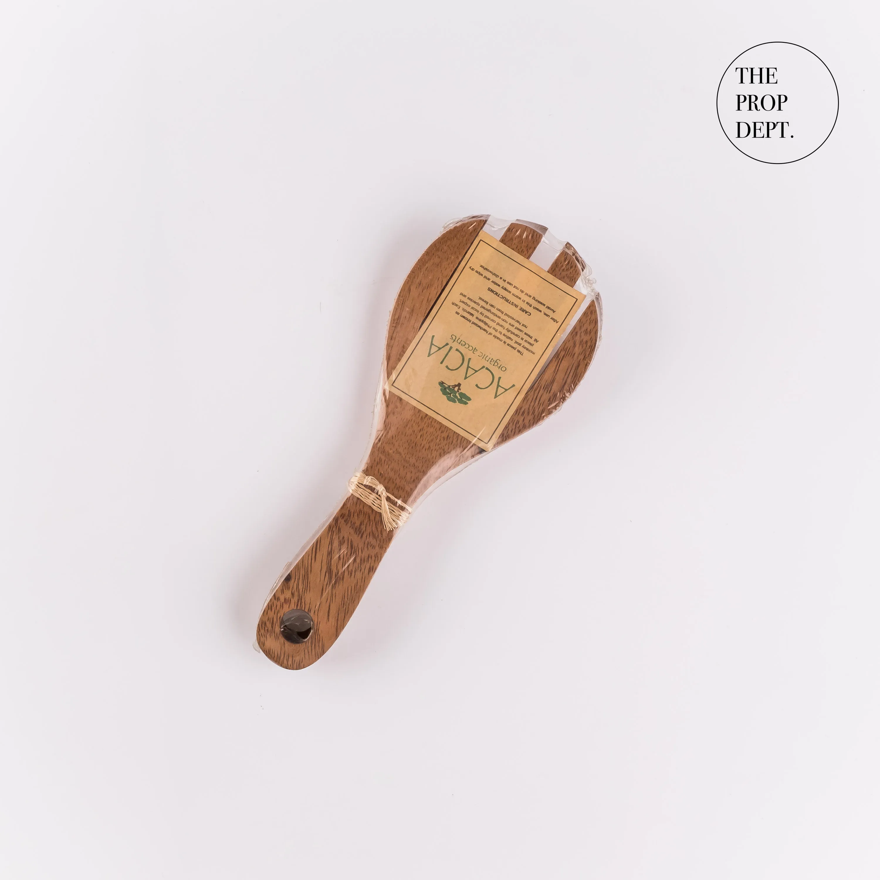 UT23-0353 - Brown Wood Serving Utensil - 8" (L)