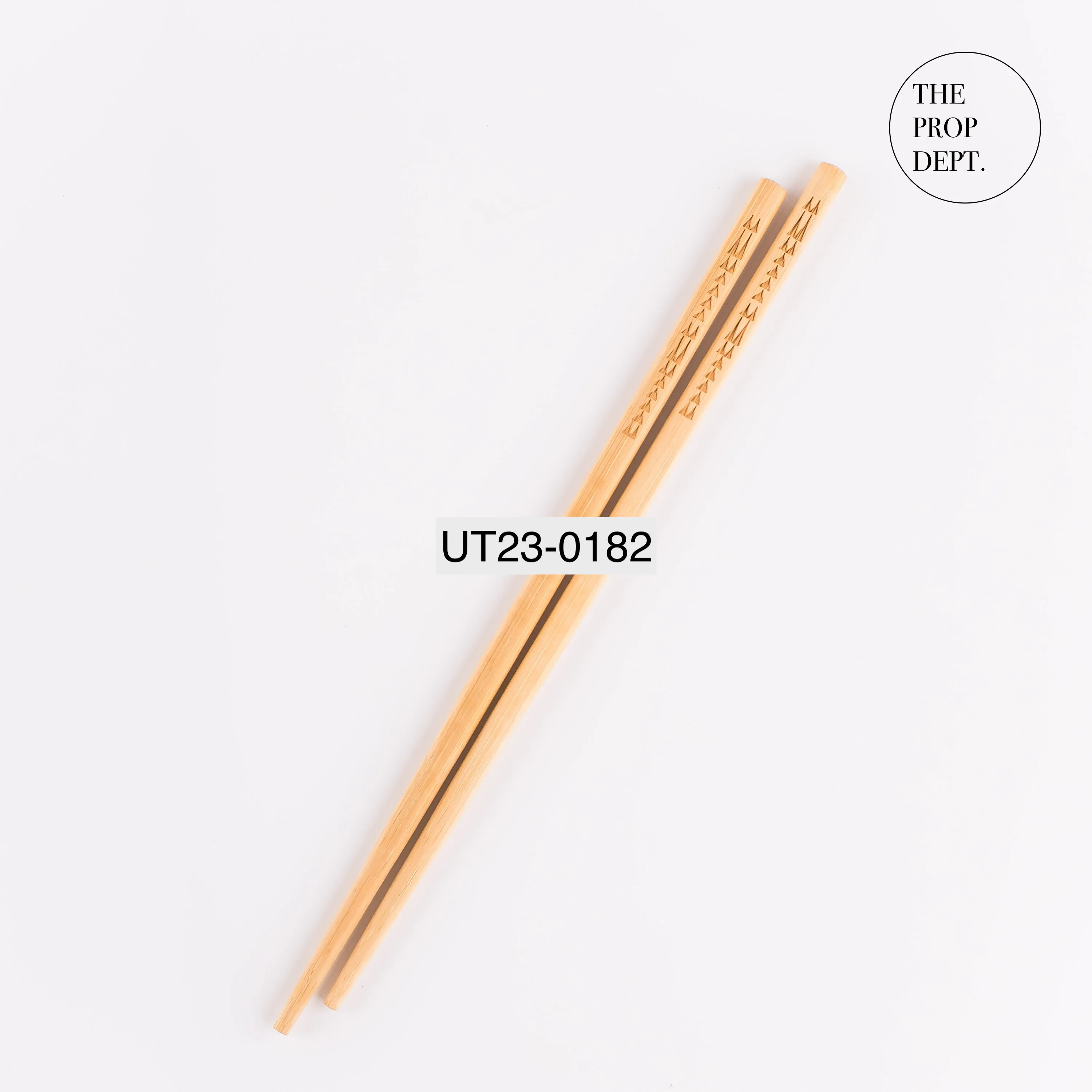 UT23-0182 - Brown Wood Chopsticks - 9.5" (L)