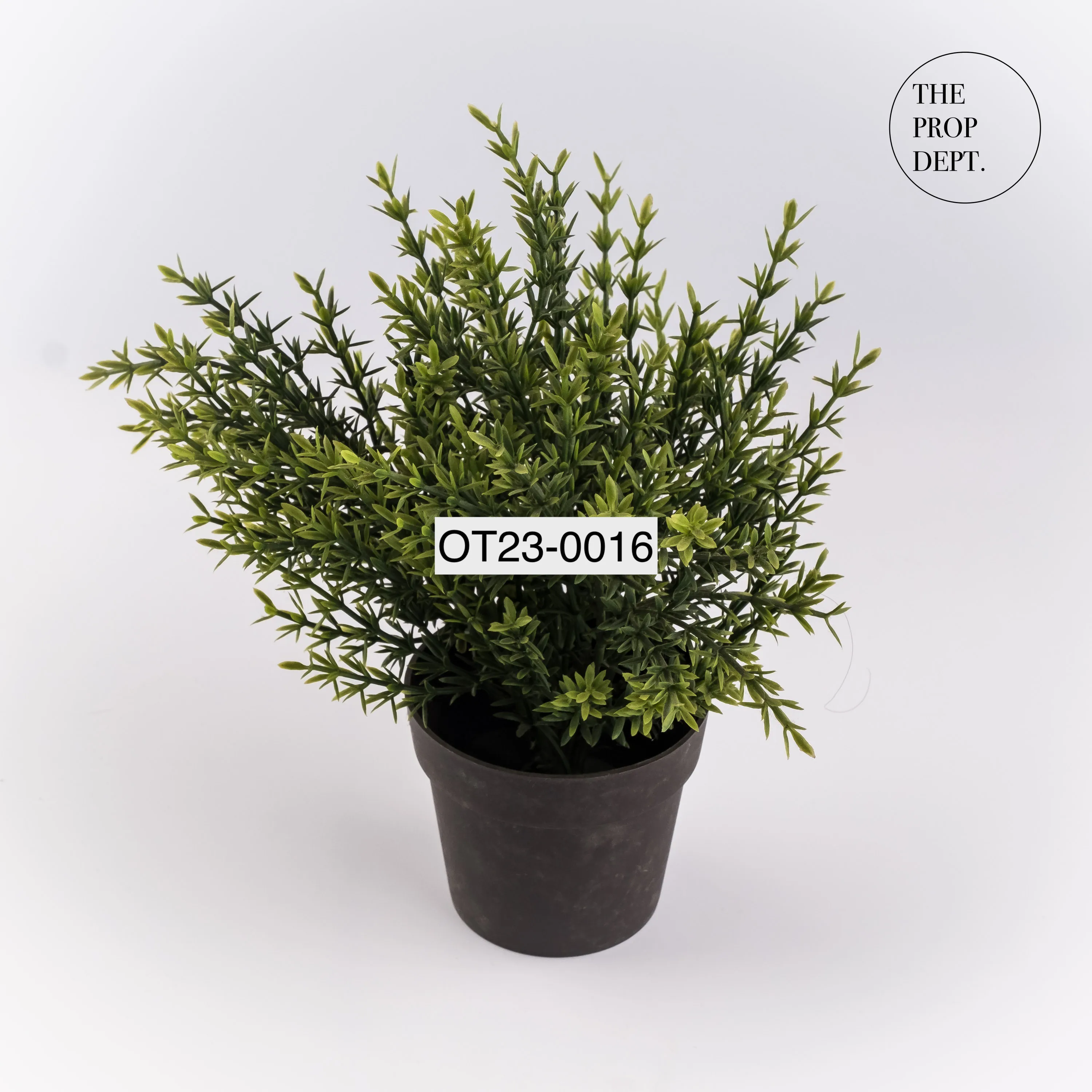 OT23-0016 - Plastic Plant - 10" (H)