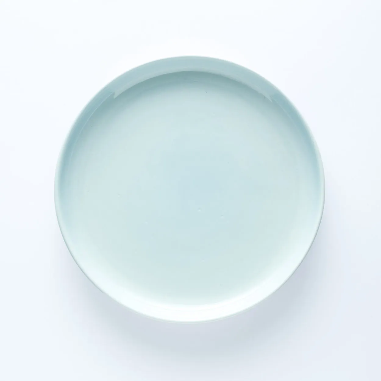 PL20-0016 - Blue Purple Ceramic Plate - 8" 1.25" (DH)