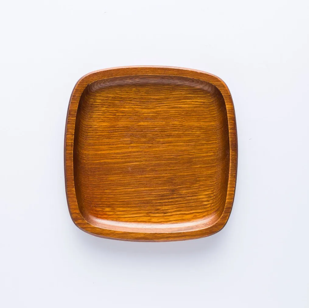 WW20-0007 - Brown Wooden Wares - 6.25" 6.25" (LW)