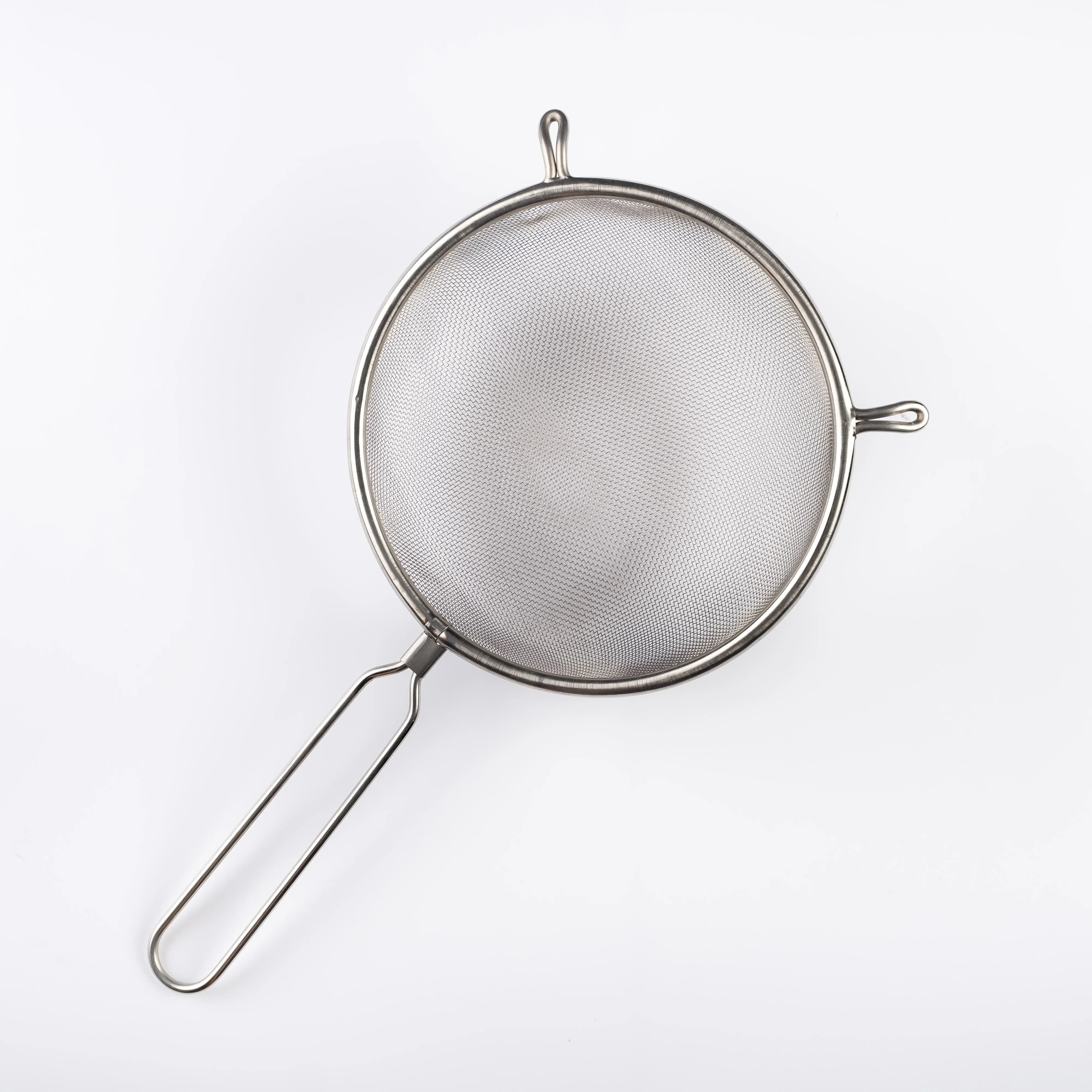 UT21-0006 - Silver Metal Strainer - 8.25" 16.25" (DL)