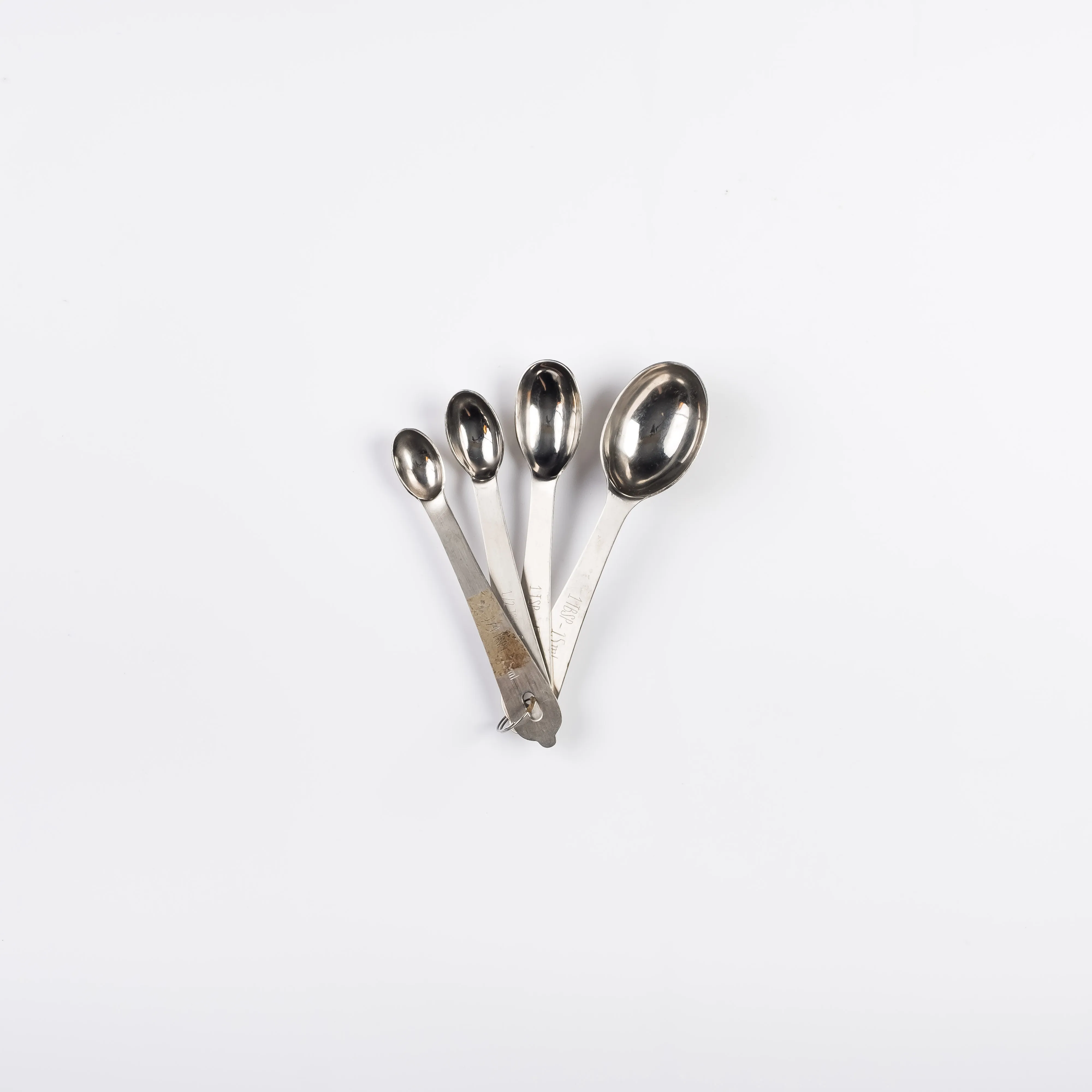 UT21-0127 - Silver Metal Measuring spoons