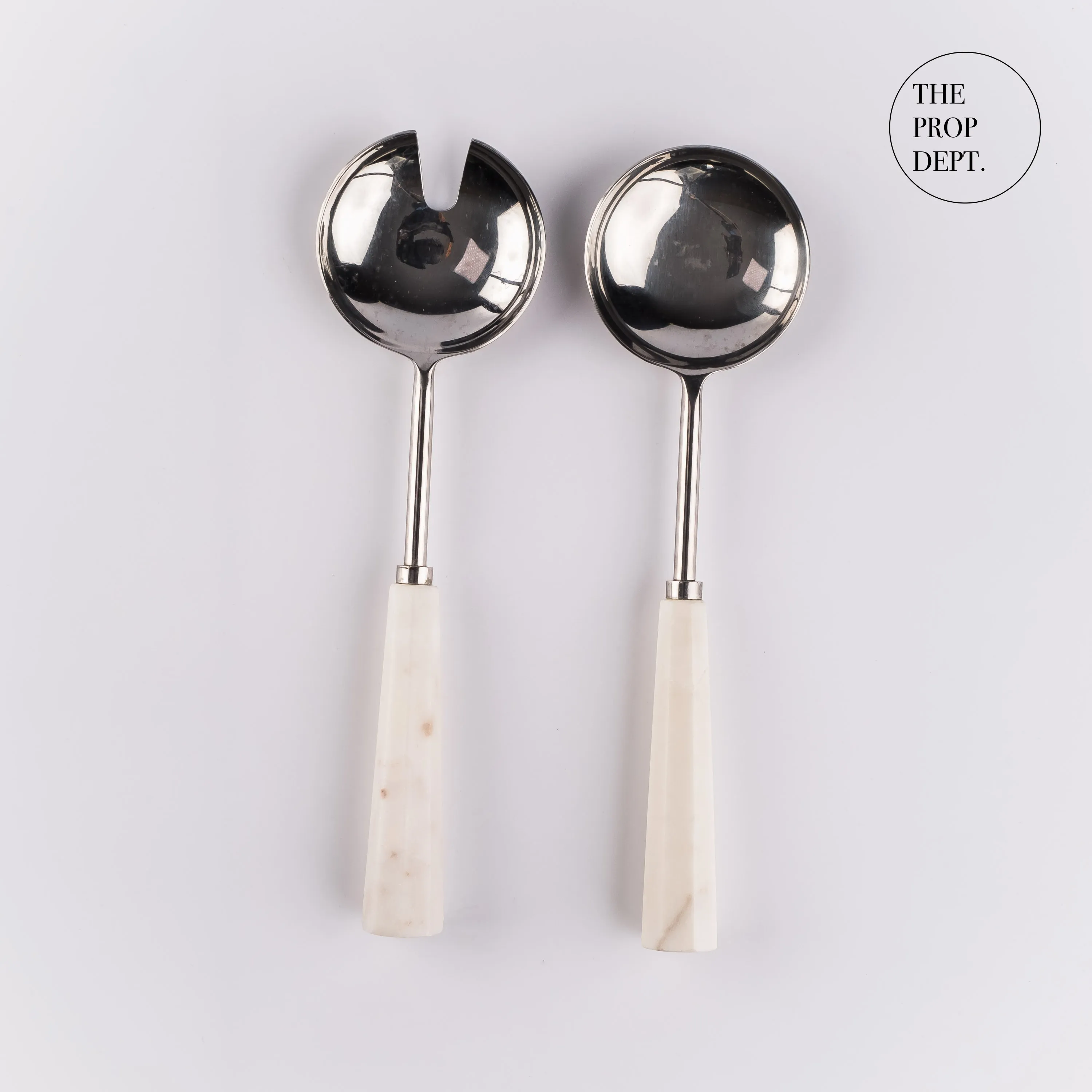 UT23-0349 - Silver White Metal Serving Utensil - 11.5" (L)