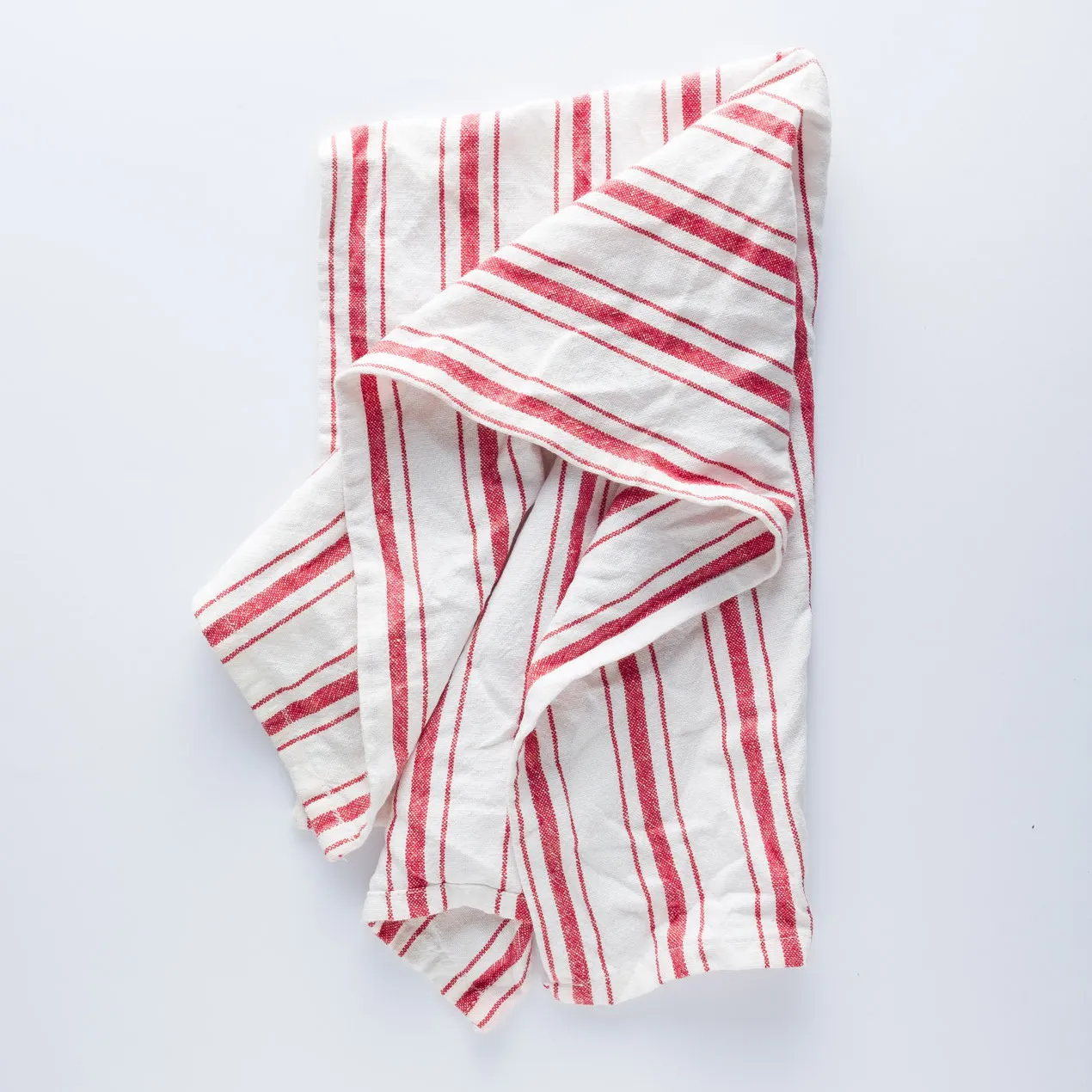 LN20-0066 - Red White Fabric Kitchen towel