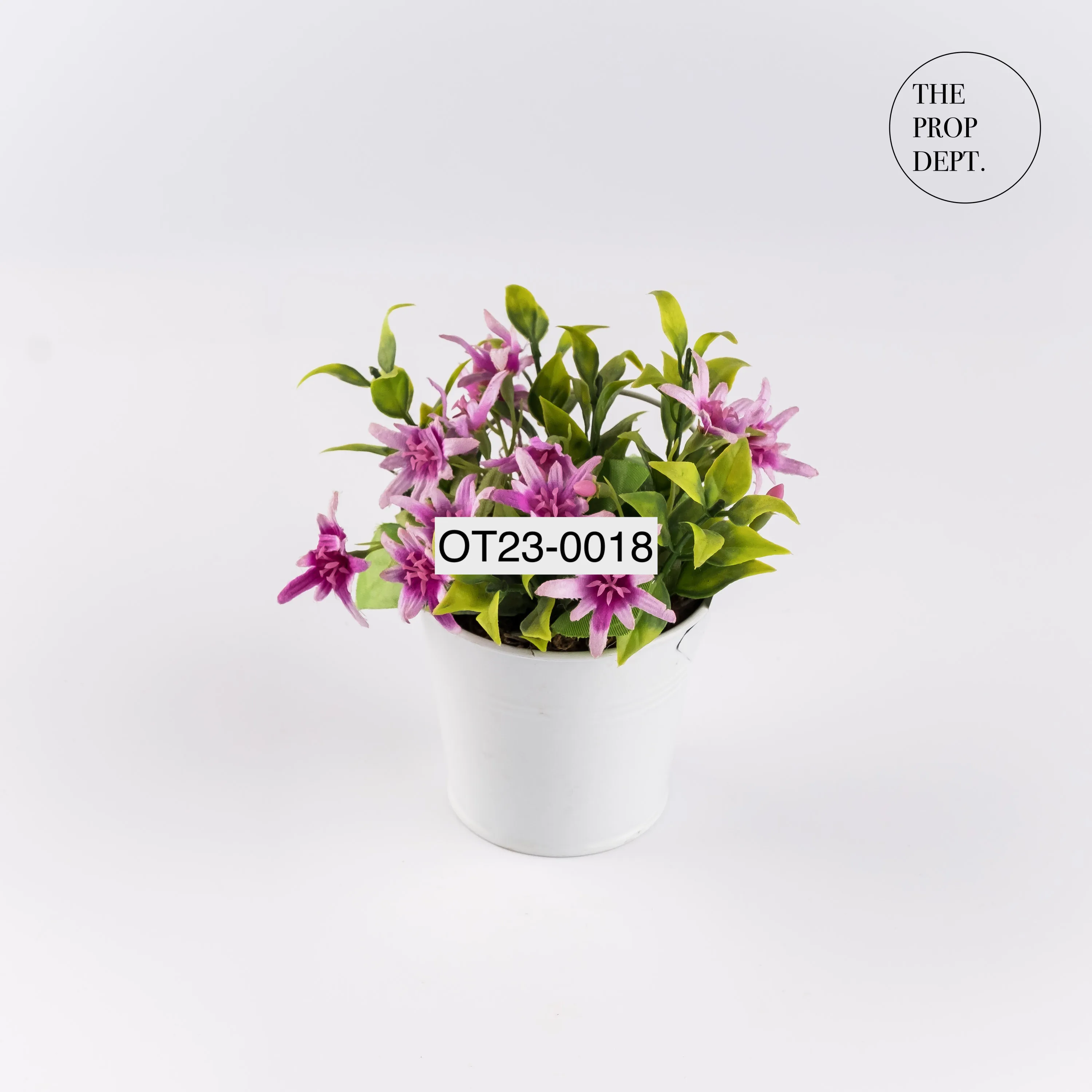 OT23-0018 - Plastic Plant - 5" (H)