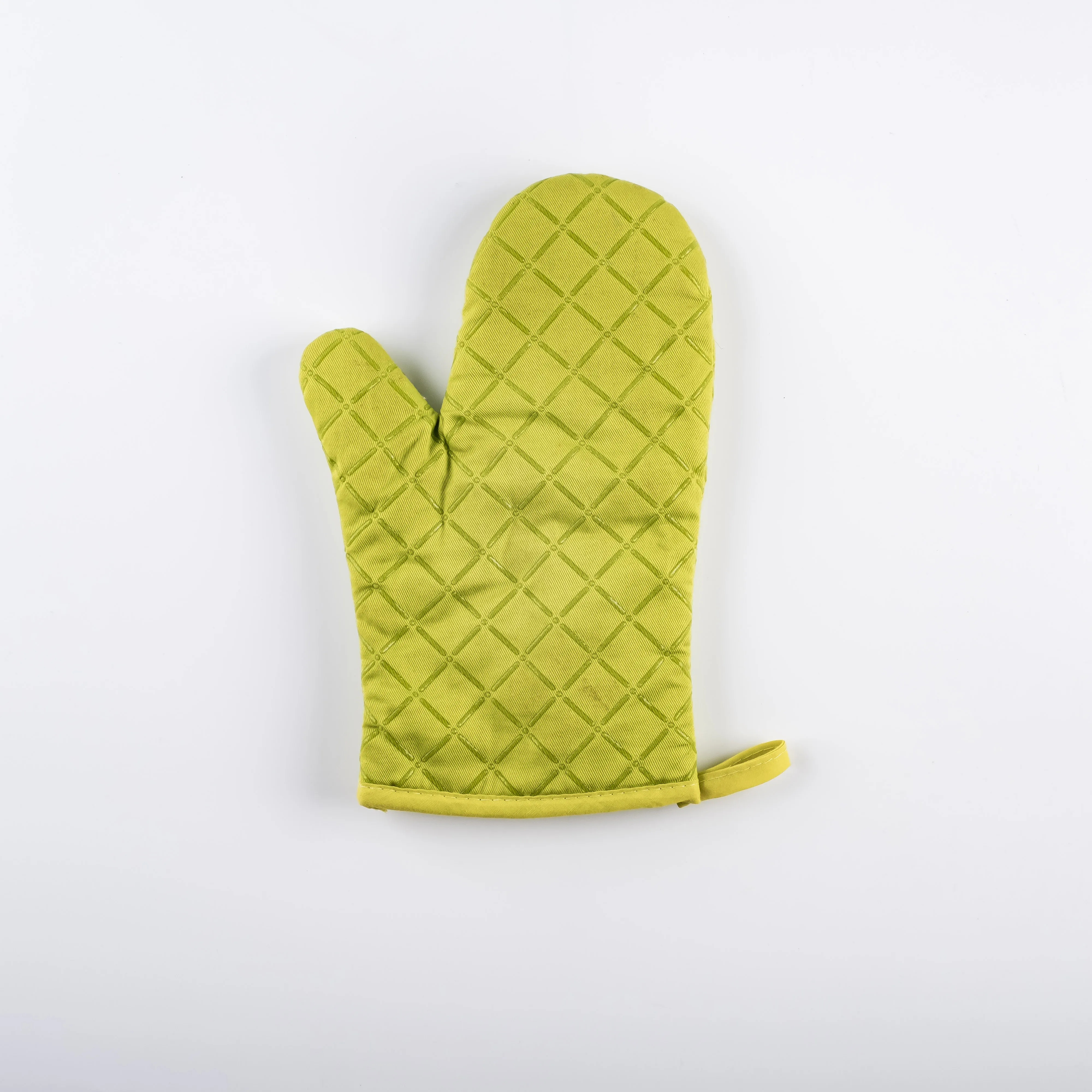 AC21-0021 - Green Fabric Oven mitt