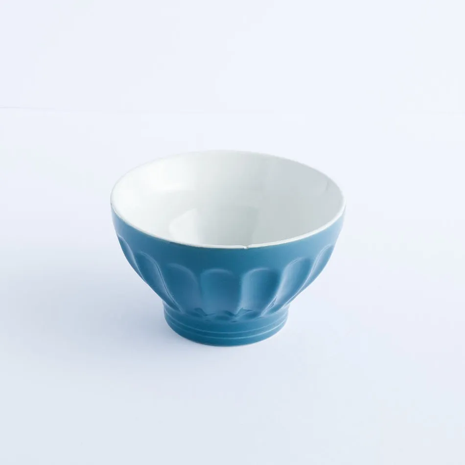 BW20-0067 - Blue White Ceramic Bowl - 5.25" 3" (DH)