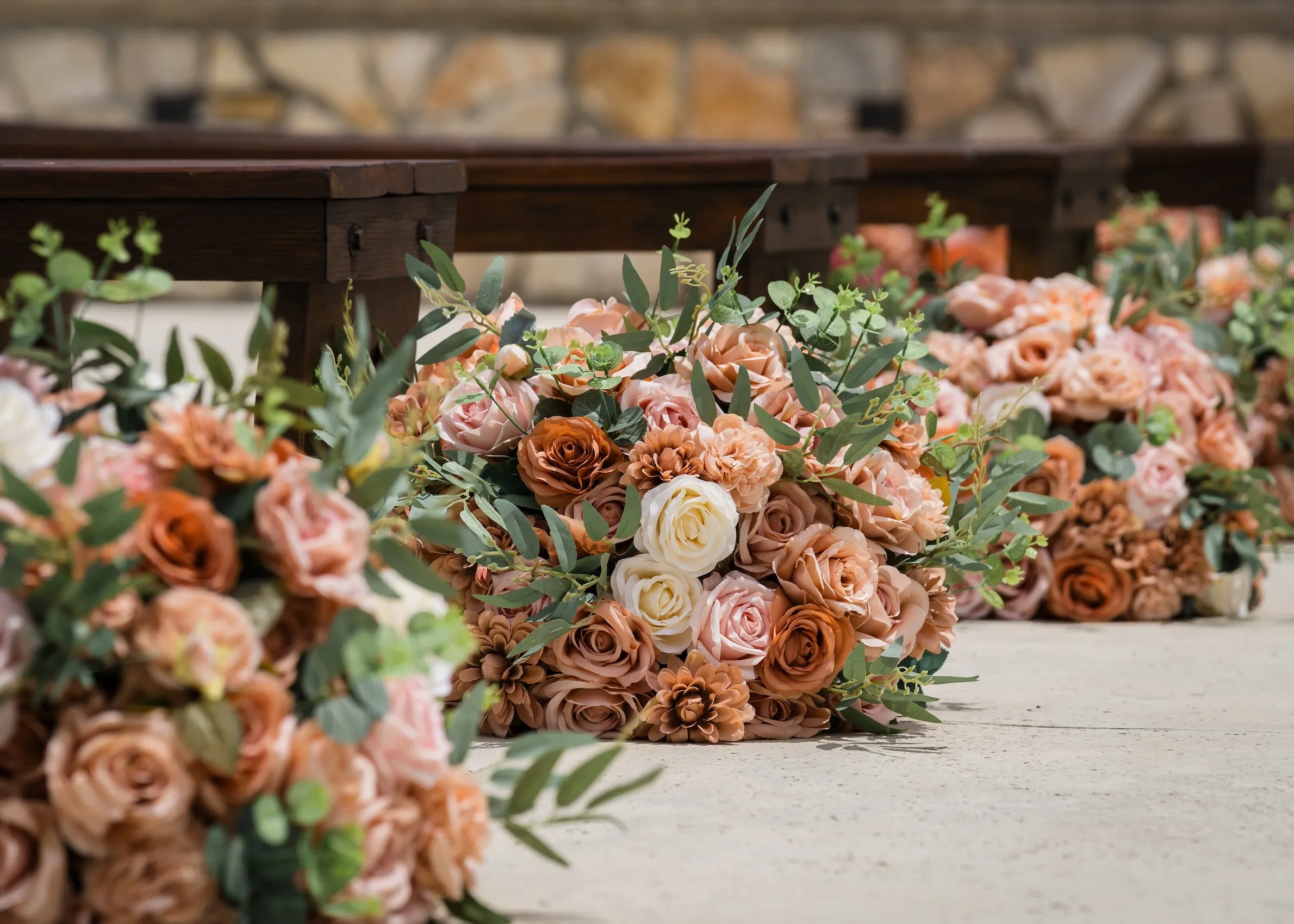 Soft Autumn Flower Ball