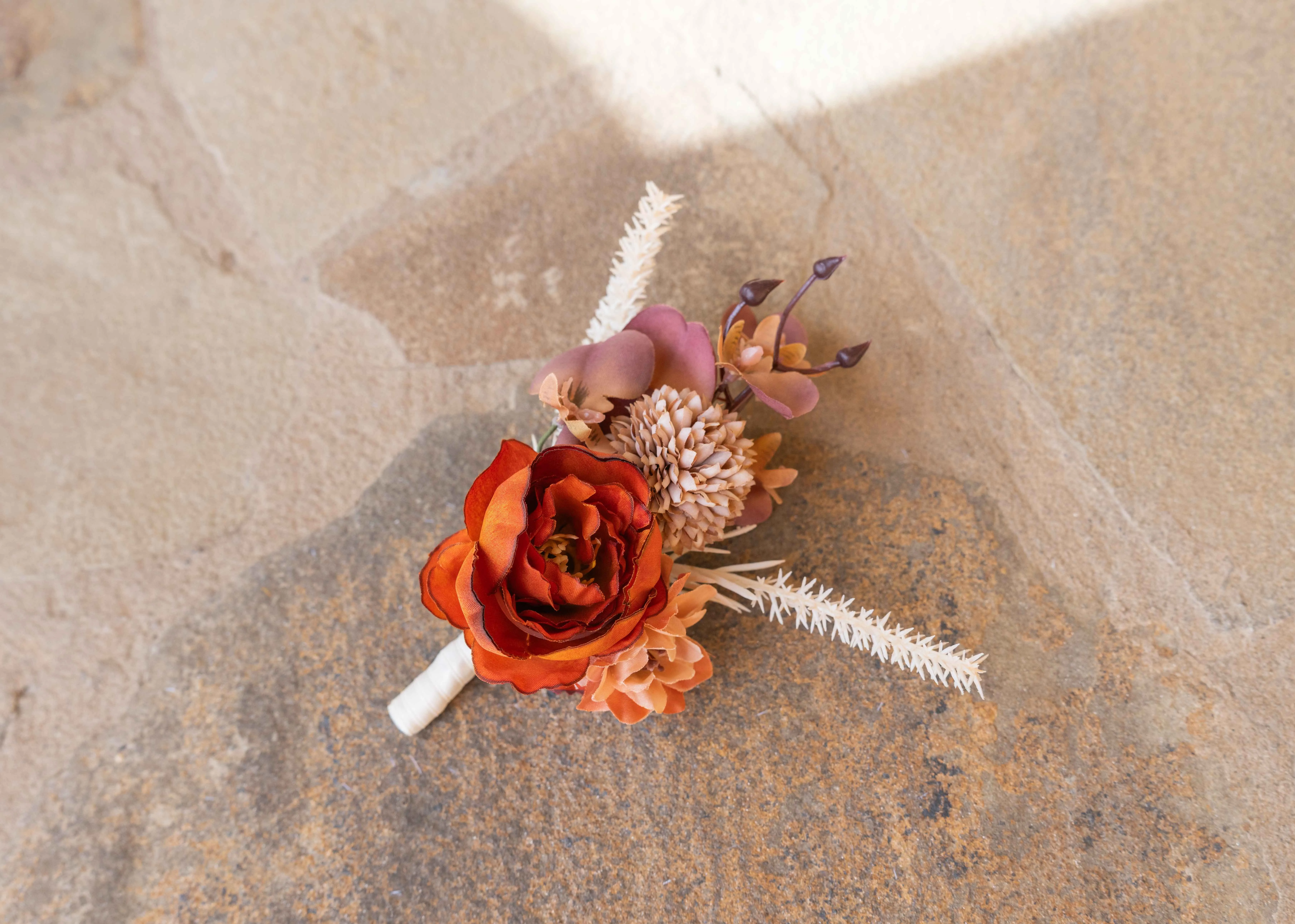 Autumn Boutonniere