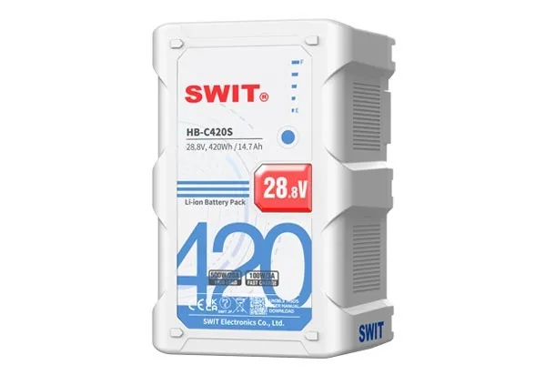 SWIT 500W High Load 420Wh V-mount Battery