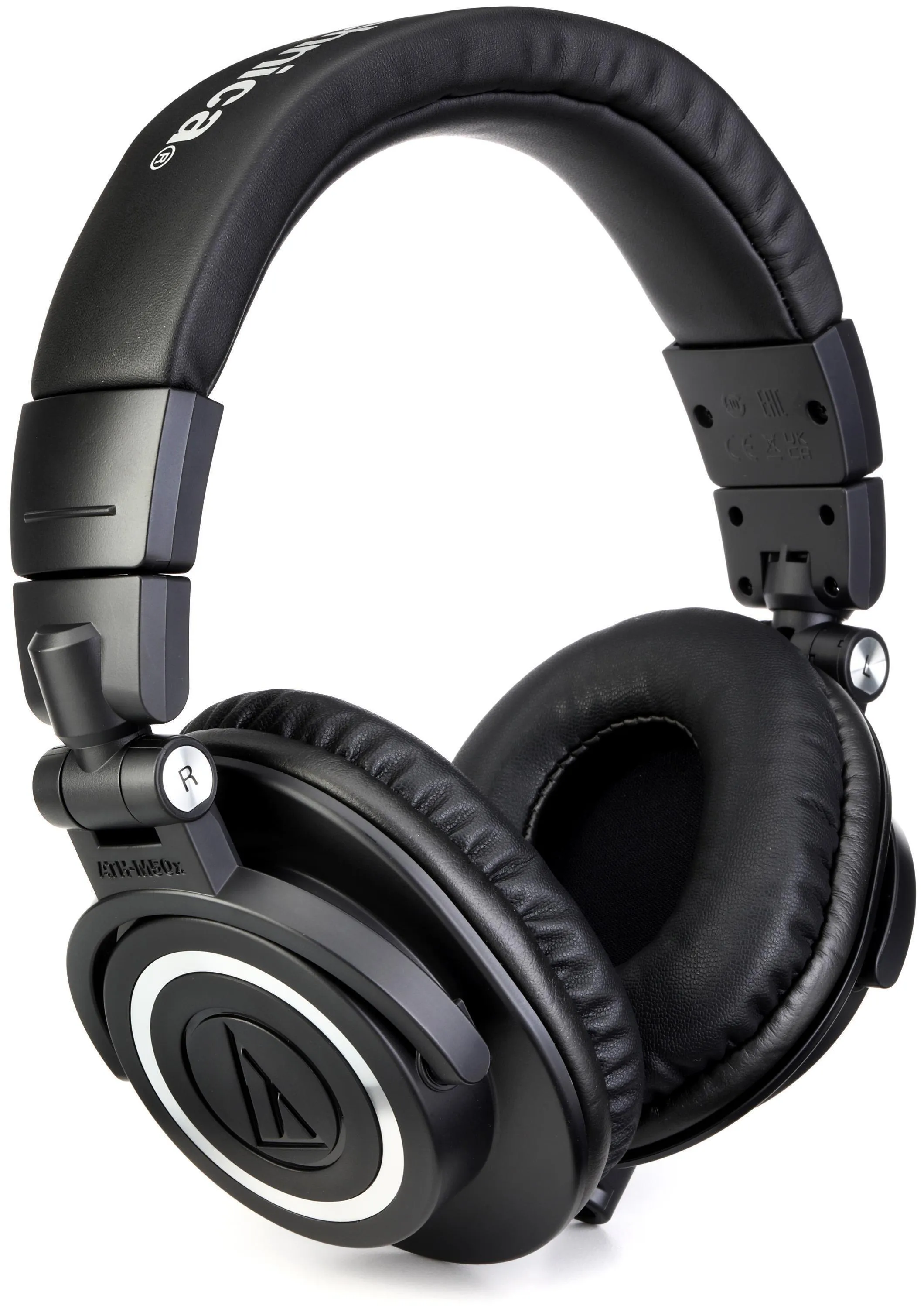 Audio-Technica Ath-M50X Studio Monitor Professional Headphones - Black
