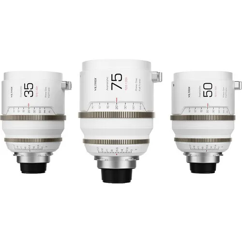 Viltrox EPIC T2 1.33x Full-Frame Anamorphic 35, 50 & 75mm Set