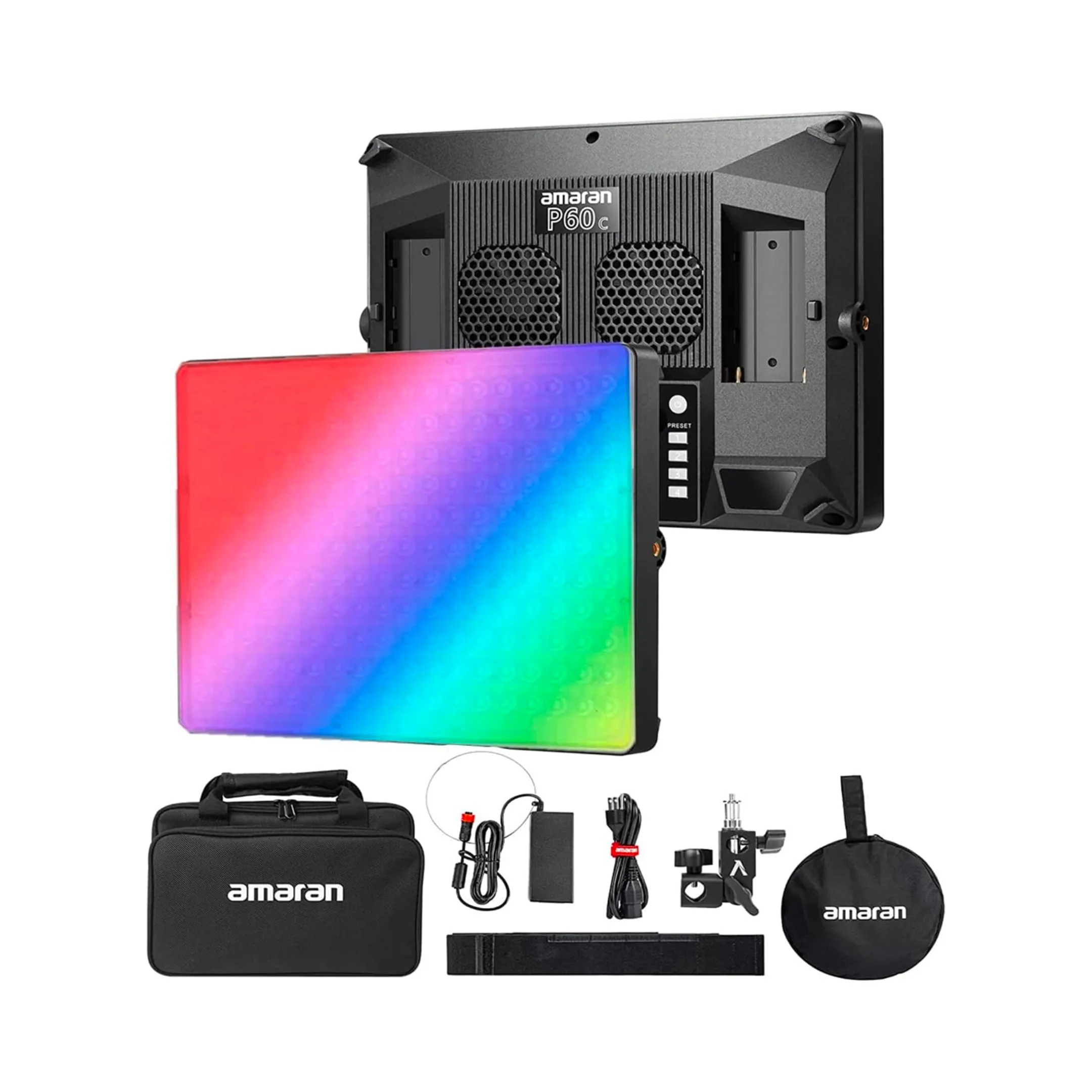 Aputure Amaran P60c 60W RGBWW Lensed LED Panel