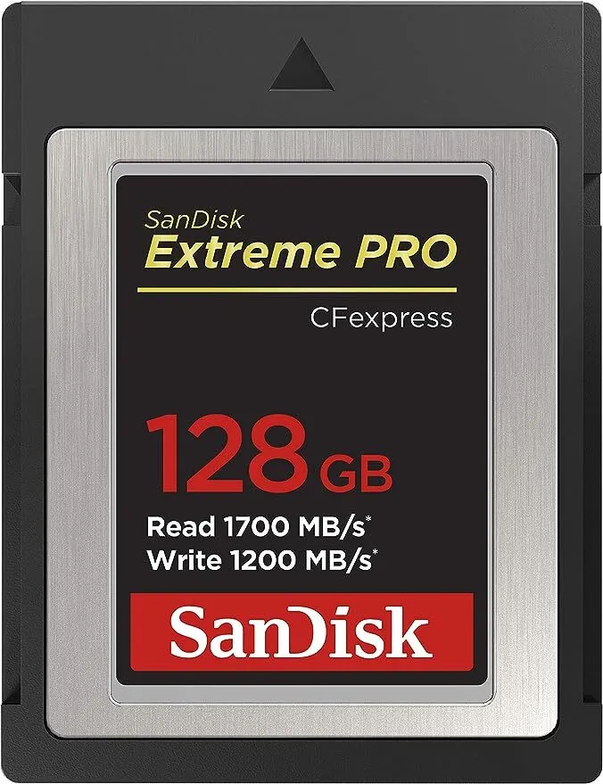 Sandisk 128GB Extreme Pro Cfexpress Card Type B 