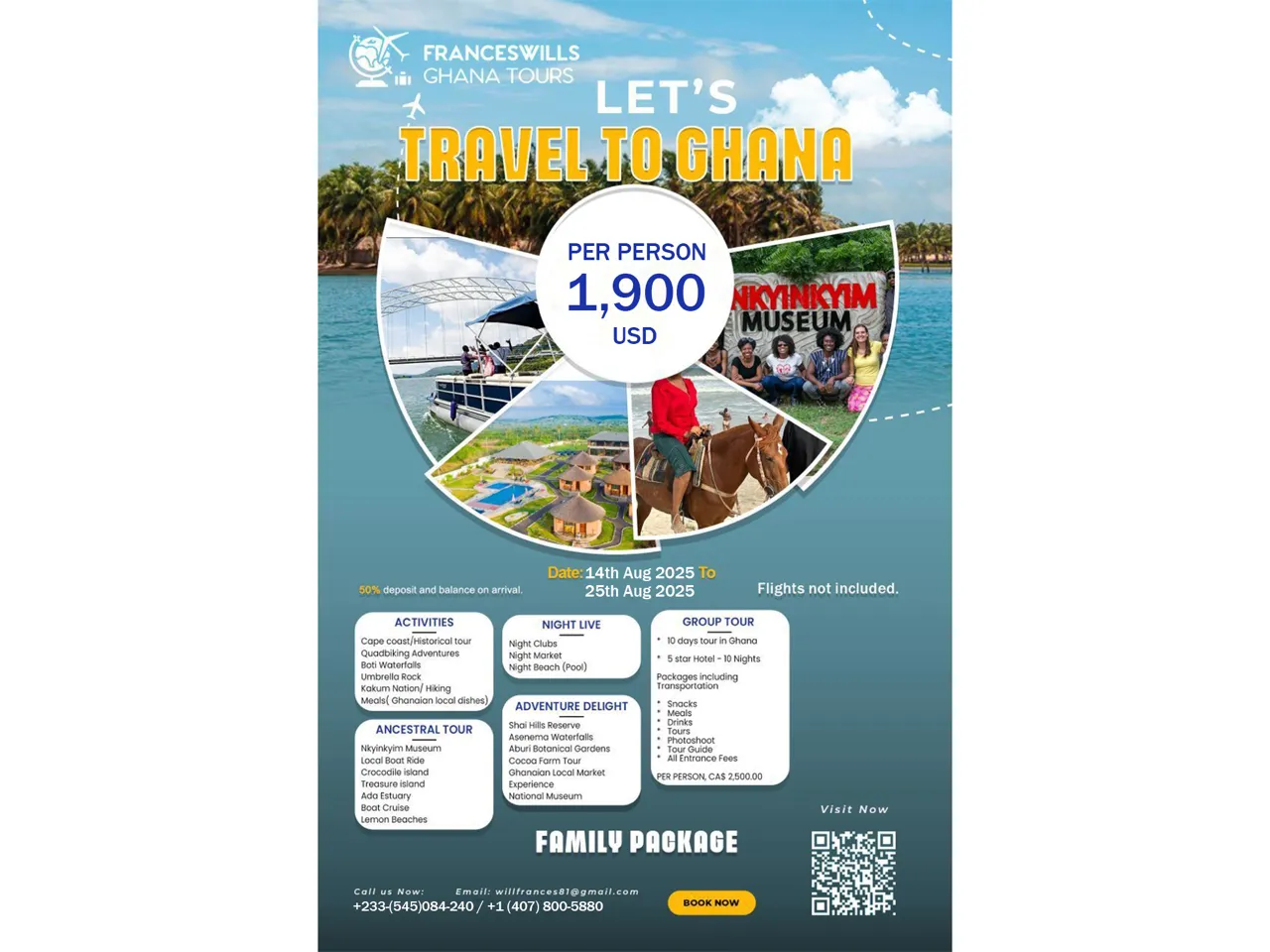 Accra Ultimate Tour Package 