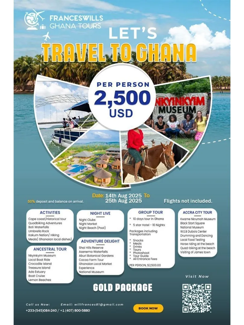 Accra Gold Package Tour