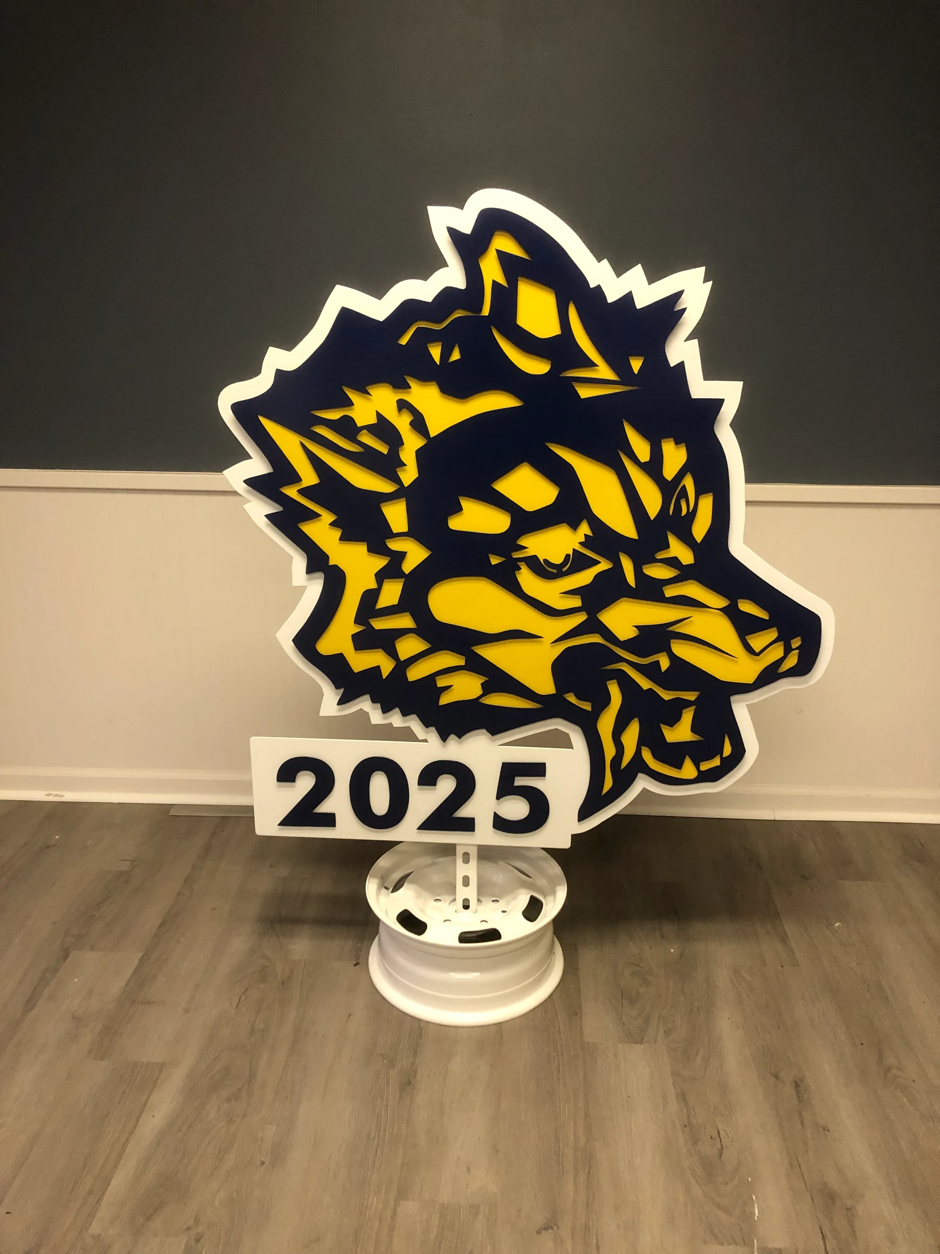 Clarkston Wolf Marquee Sign