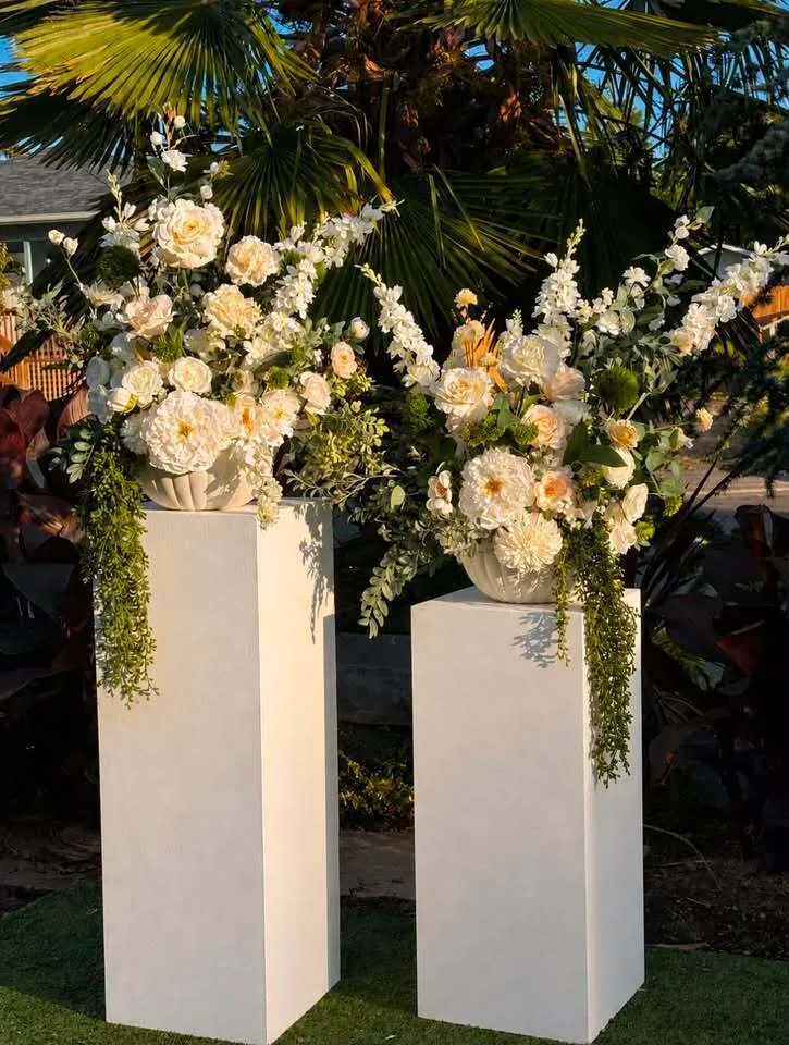 Faux Floral arrangements