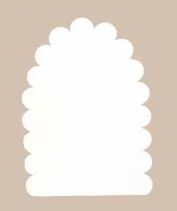5.5' Ruffle Arch