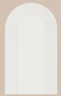 7' Half Ripple arch