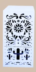 Papel Picado Plinth - pillar- column - pedestal 