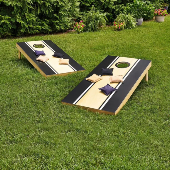 LED Cornhole Board Set