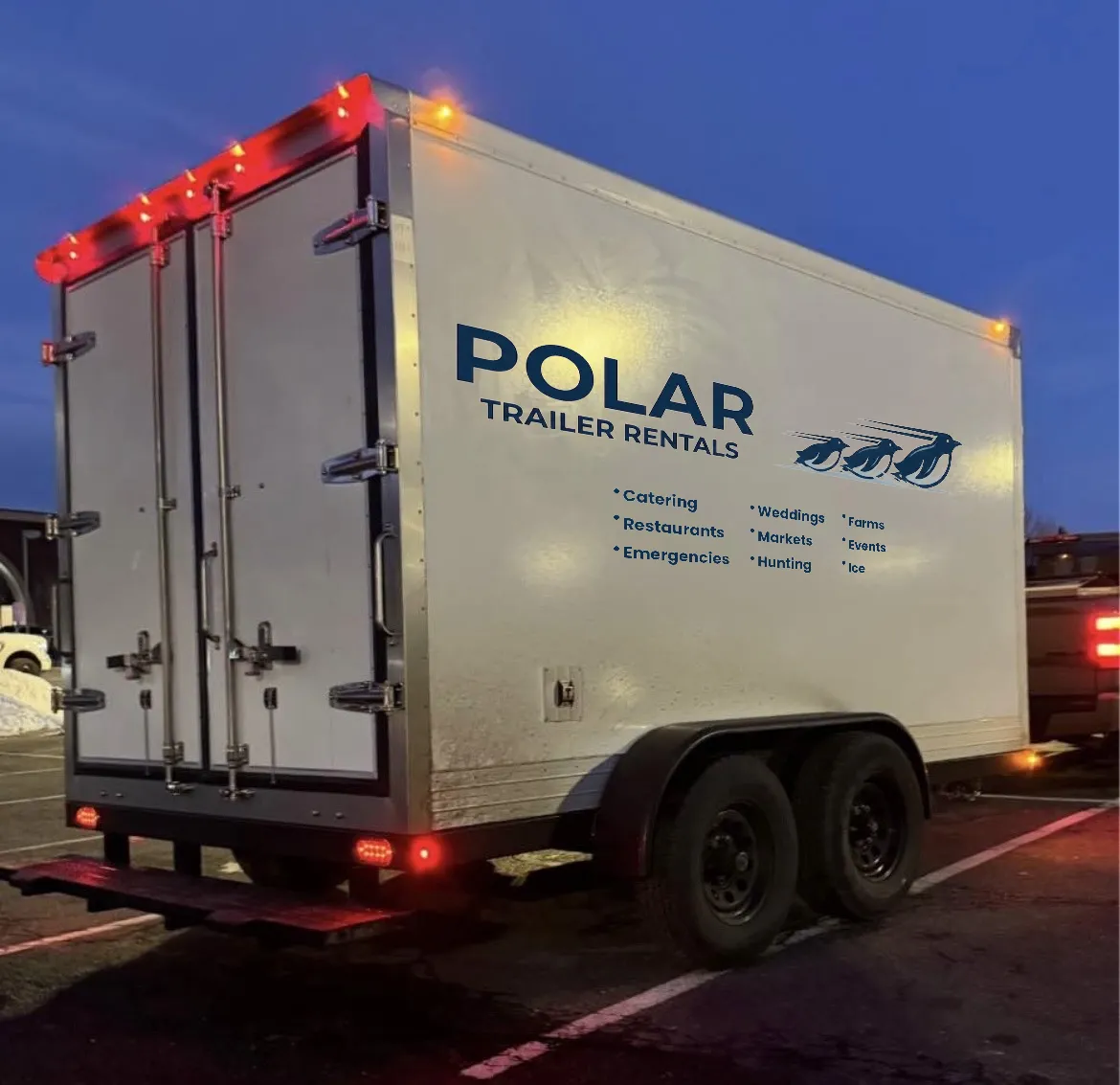 6' x 12' Enclosed Refrigerated Trailer