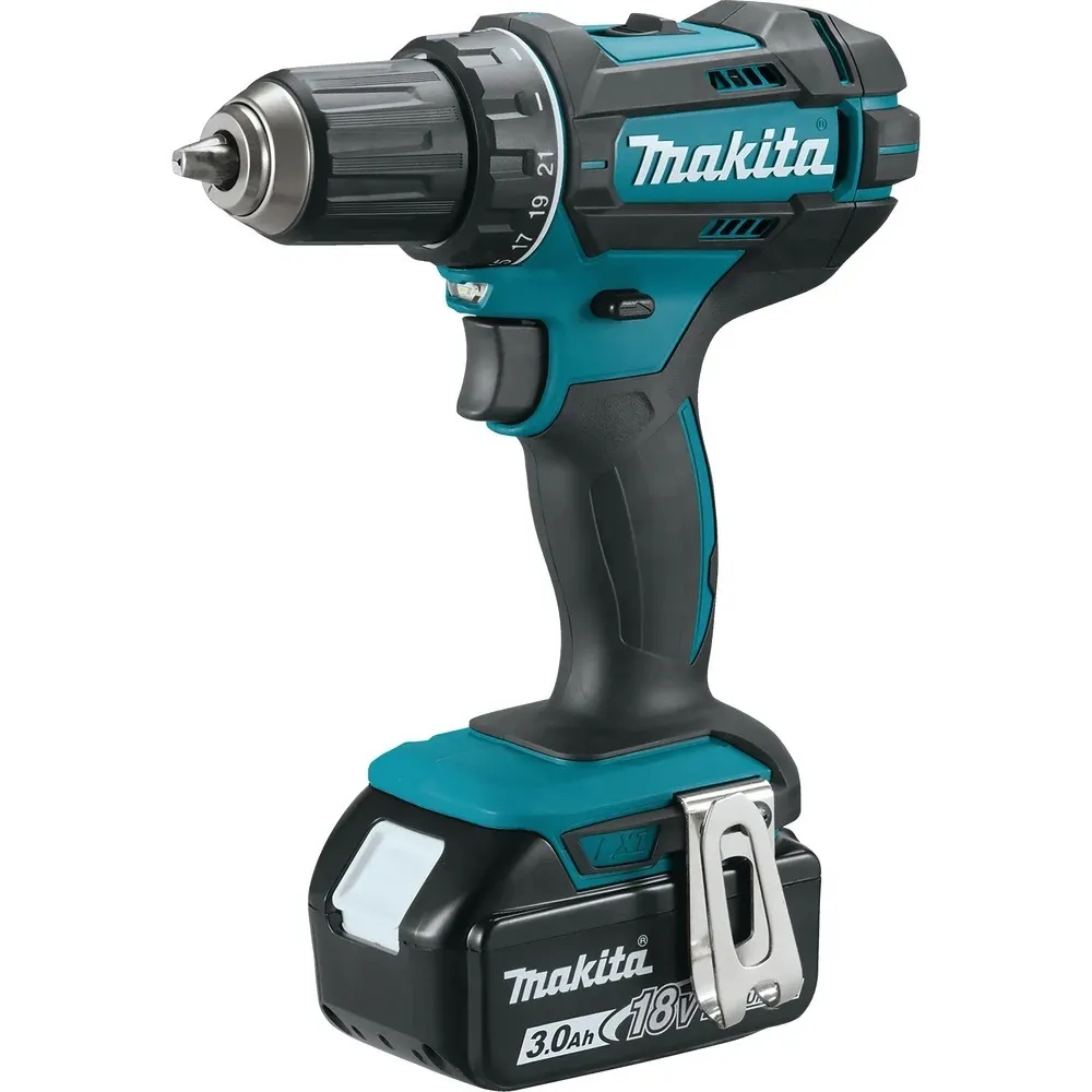 Makita DDF482RFJ Akku-Bohrschrauber 18V 3Ah mit 2 Akkus