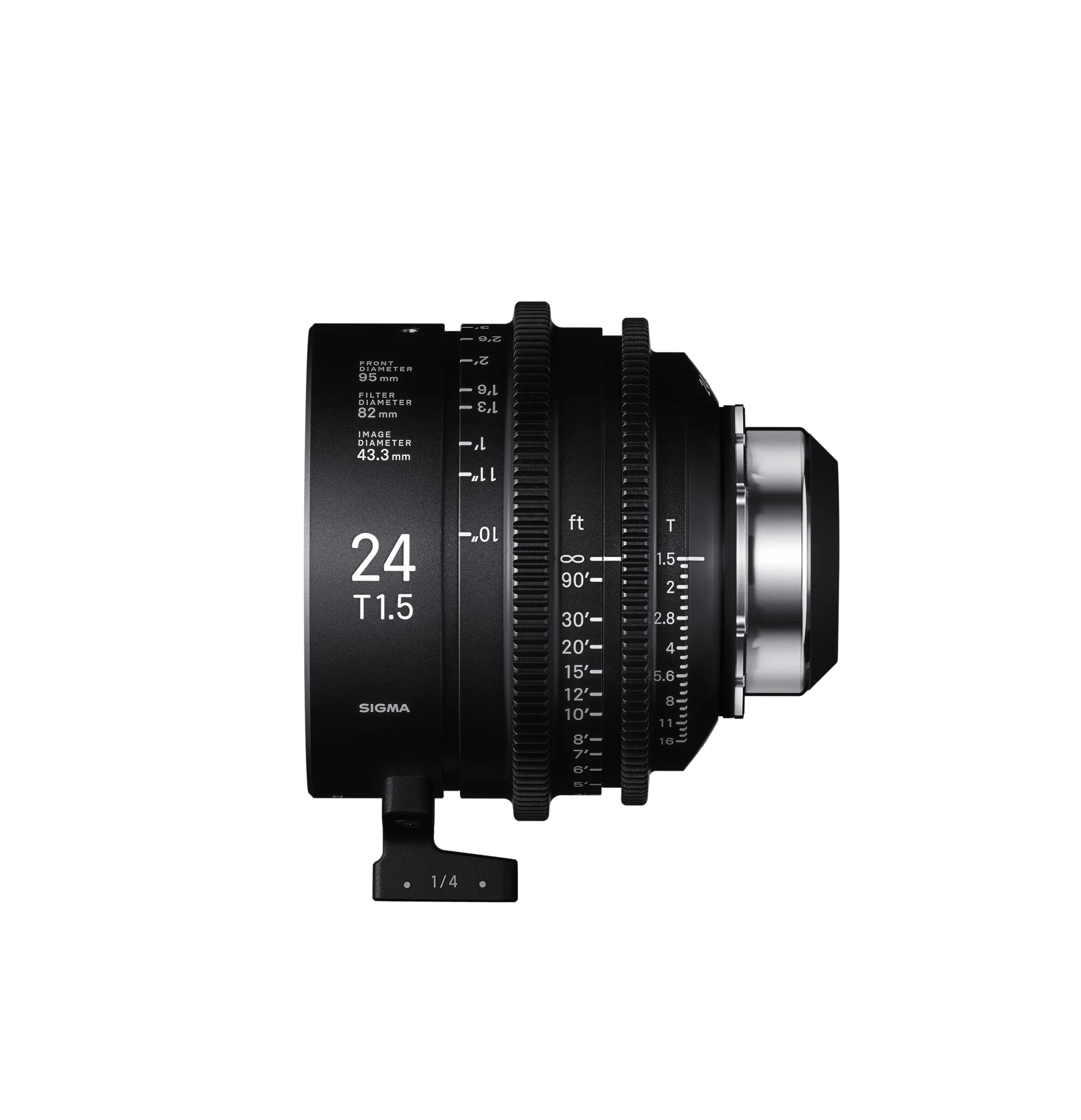 Sigma 24mm T1.5 FF High-Speed Cine Prime (PL Mount)
