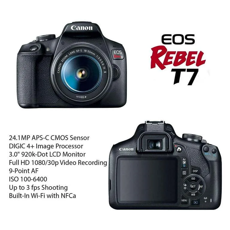 Canon EOS REBEL T7 KIT