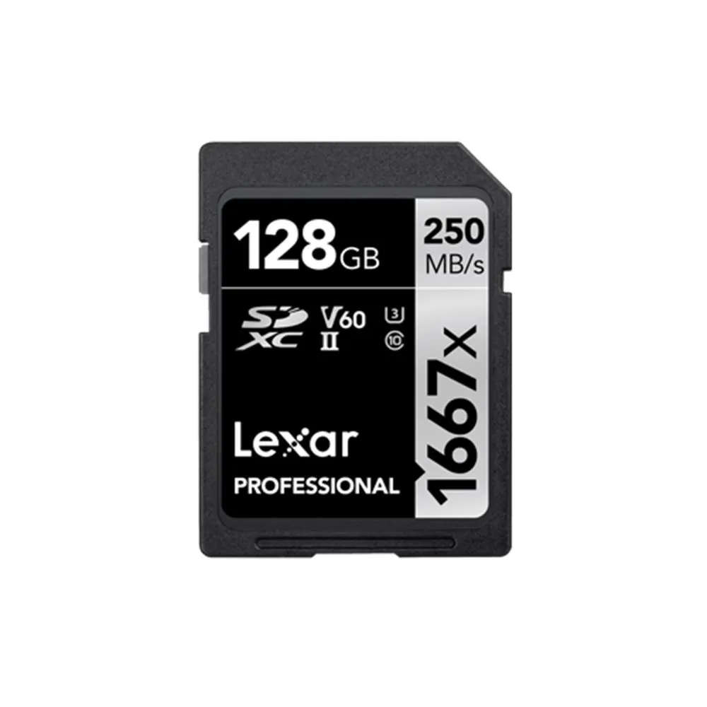 128GB SDXC V60 UHS-II U3 Card