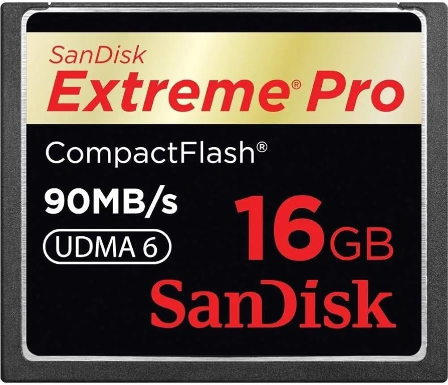 16GB CF 90MB/s UDMA 6 Card