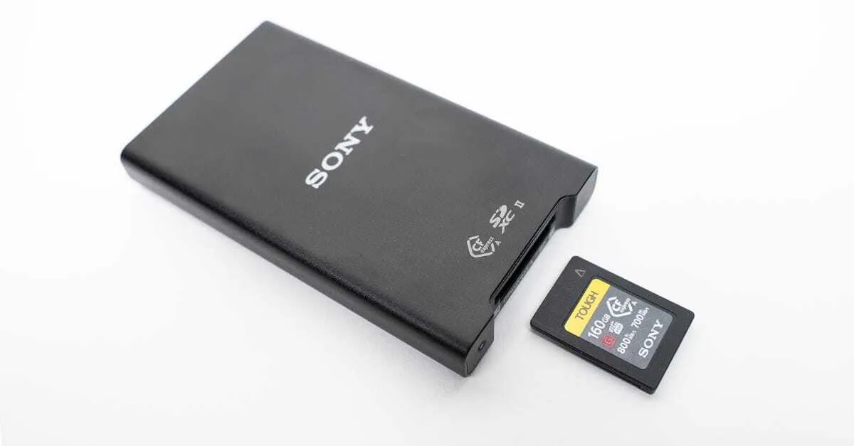 Sony CFexpress Type A Reader