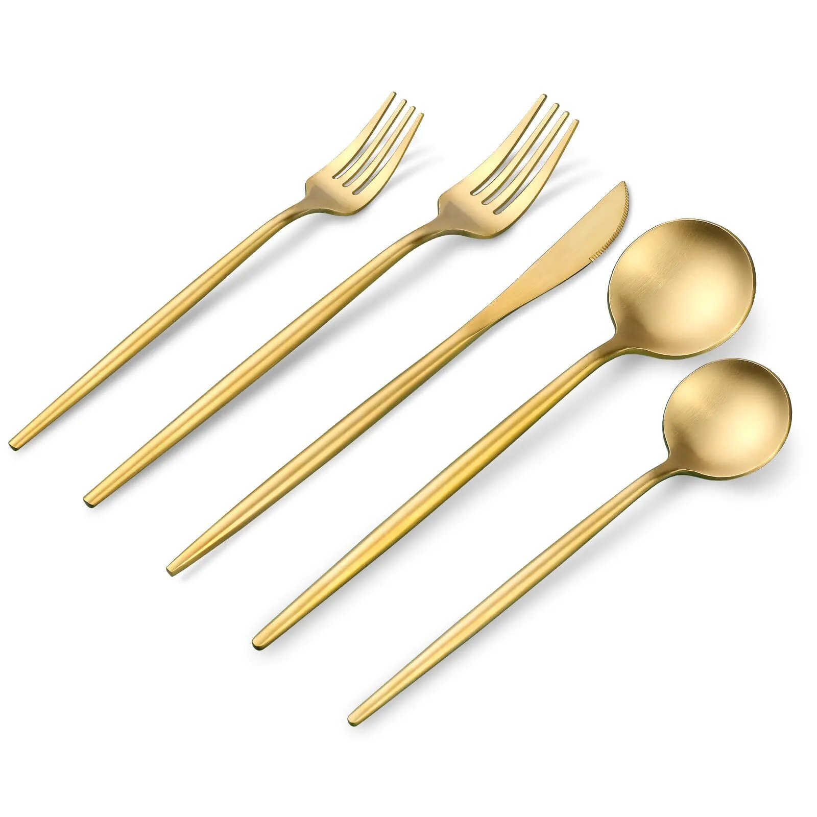 Matte Gold Fork