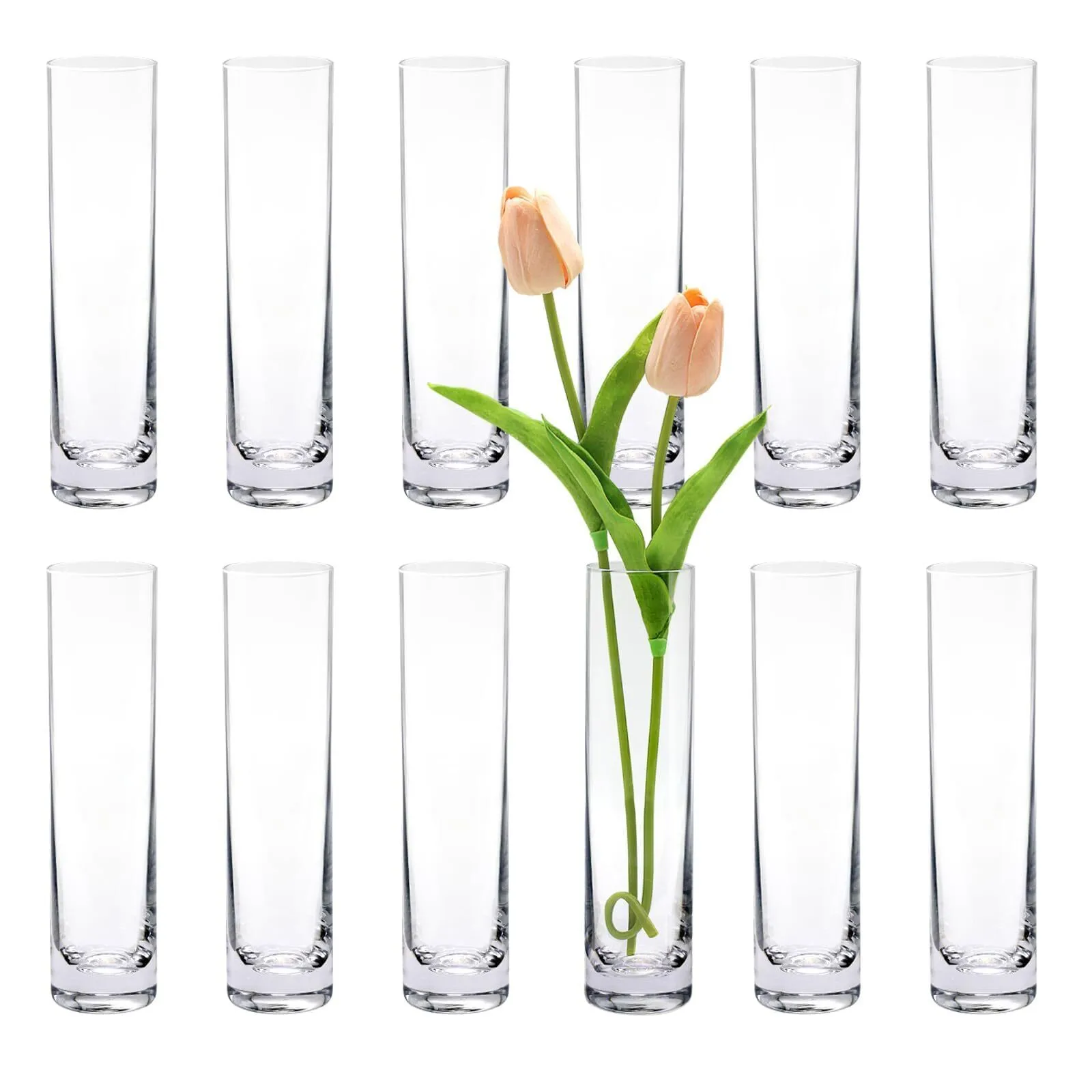 Cylinder Bud Vases