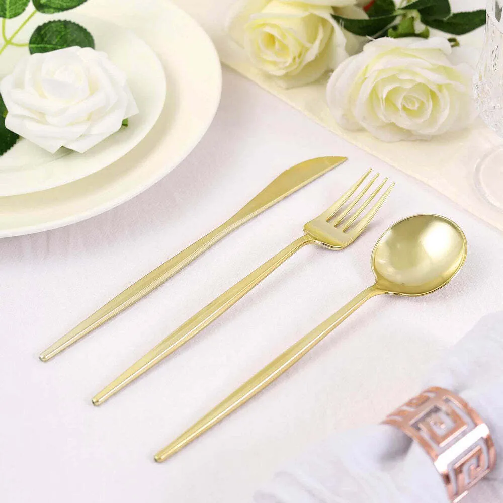 Gold Knife, Fork & spoon