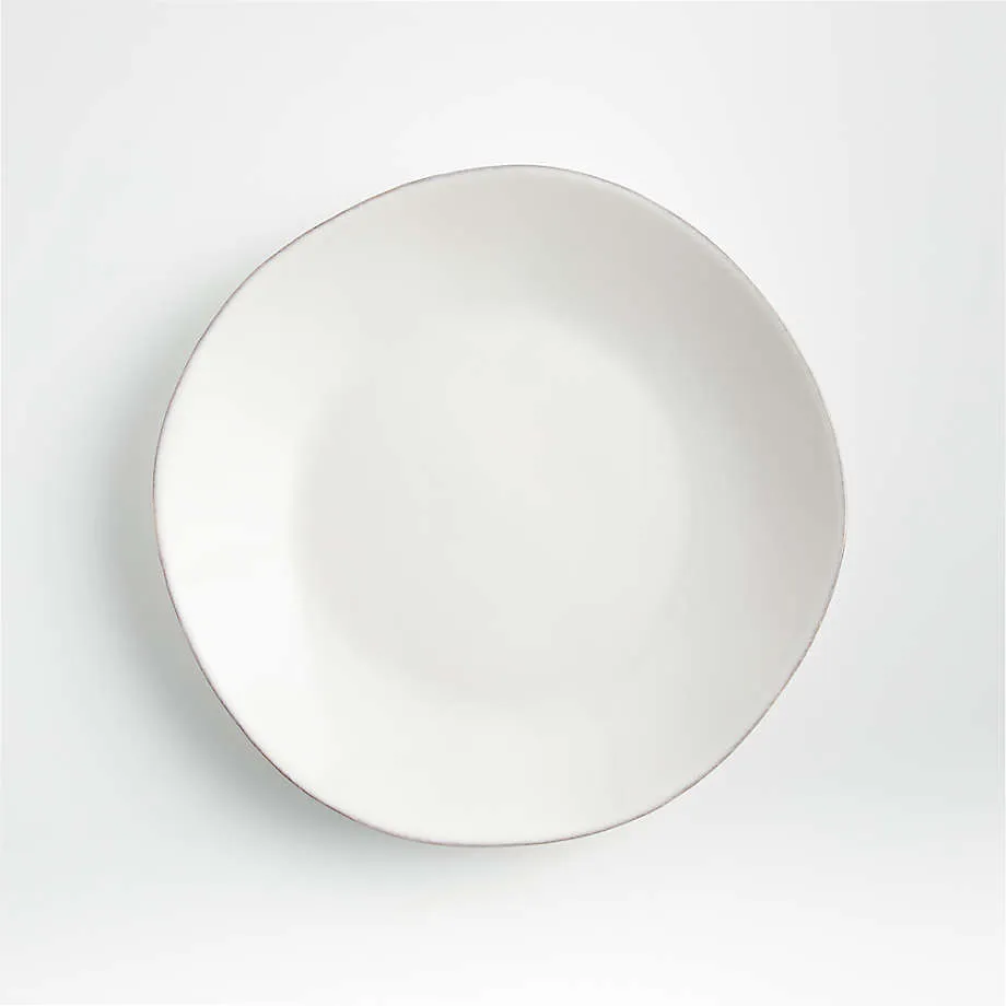 White Salad Plate