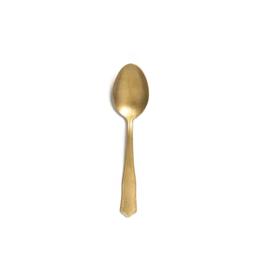Matte Gold Spoon
