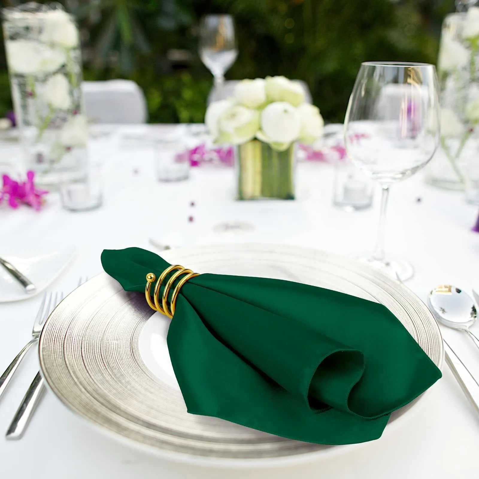 Dark Green Napkins