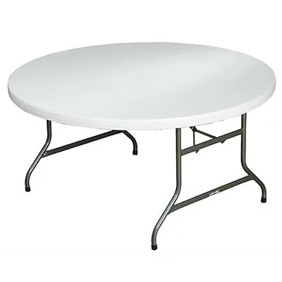 5ft foldable round table  