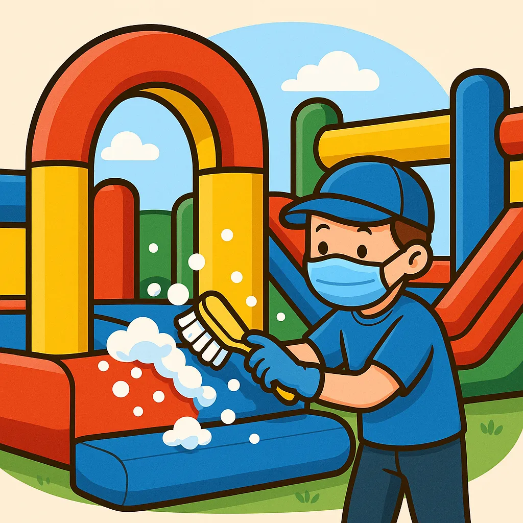 Service de nettoyage de jeu après utilisation